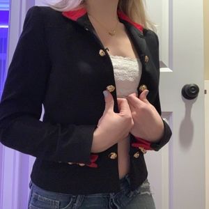 MANGO Black & Red Jacket